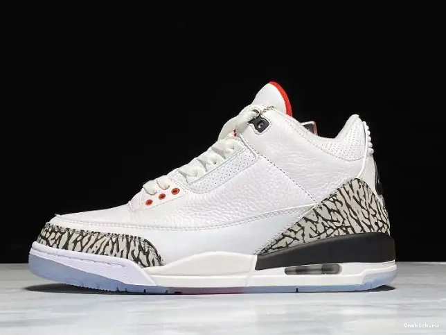 One Kick Jordan NRG THROW Air 923096-101 Retro 3 white LINE